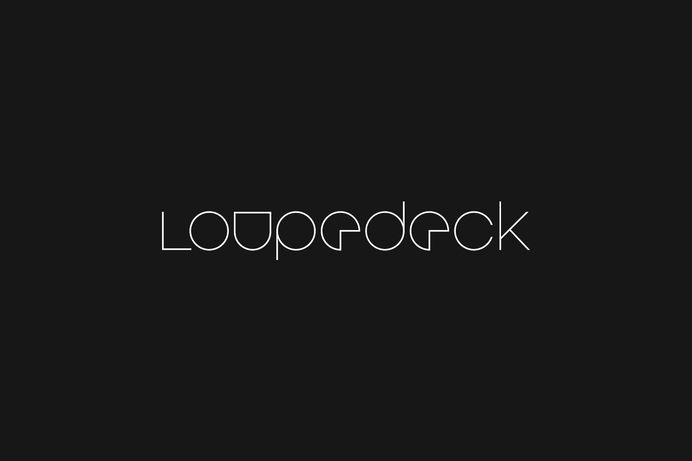 Loupedeck by Bond, Finland #logotype #logo #type #typography