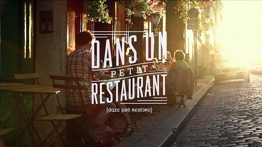 Fonts In Use – Live the Language: Paris #lettering #typography