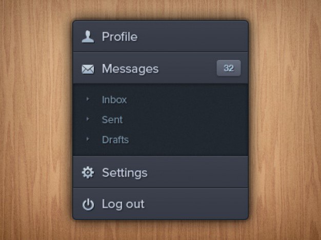 Setting menu user profile Free Psd. See more inspiration related to Menu, Icon, Profile, Information, User, Psd, Simple, Material, Icon set, Exit, Settings, User icon, Setting, Profile icon, Information icon, Horizontal, Settings icon, Vertical, Exit icon and Psd material on Freepik.