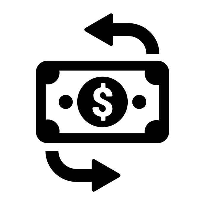 See more icon inspiration related to cash, investment, exchange, money, finances, dollar symbol, currency, notes and business on Flaticon.