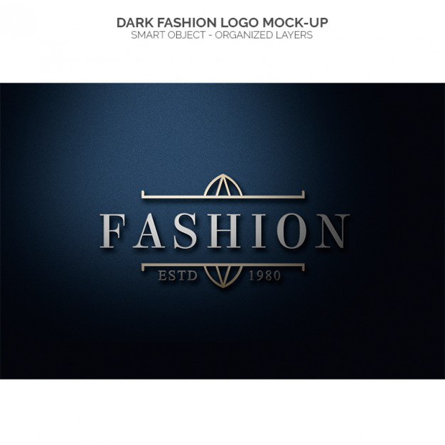 Dark fashion logo mock up Free Psd. See more inspiration related to Logo, Mockup, Business, Abstract, Fashion, Shapes, Marketing, Shape, Corporate, Mock up, Company, Abstract logo, Modern, Corporate identity, Branding, Fashion logo, Identity, Brand, Dark, Business logo, Company logo, Mockups, Abstract shapes, Logotype, Up, Corporative, Mock ups, Mock and Ups on Freepik.