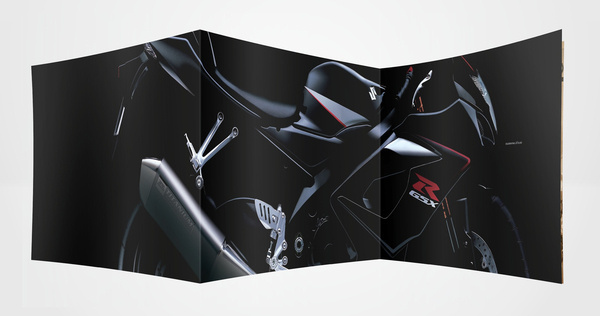 Suzuki - GSX-R #history #old #gsx #typography #design #motorbikes #suzuki #superbikes #brochure #new