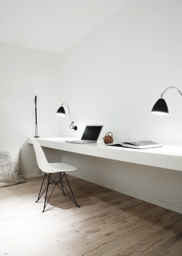 Workspace. Copenhagen Penthouse I by Norm.Architects. #workspace #minimal #normarchitects