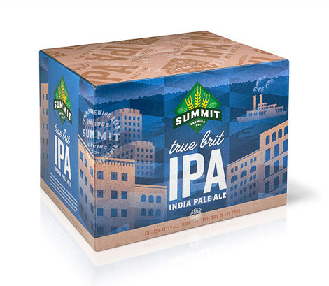 Summit Brewing IPA Case #packaging #beer