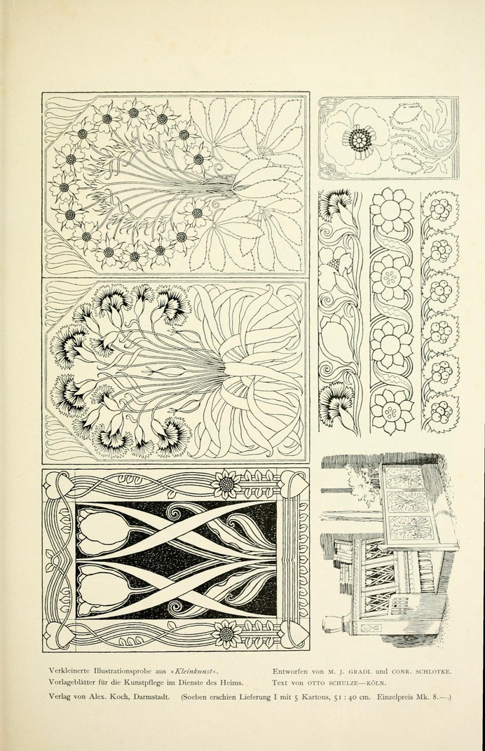 Deutsche kunst und dekoration : Koch, Alex. (Alexander), 1860-1939 : Free Download, Borrow, and Streaming : Internet Archive