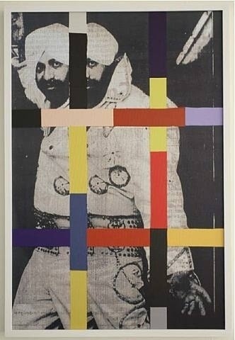 Tony Labat - Frankenstein Series (Elvis Impersonator), - Artwork details at artnet #tony #labat #collage #art