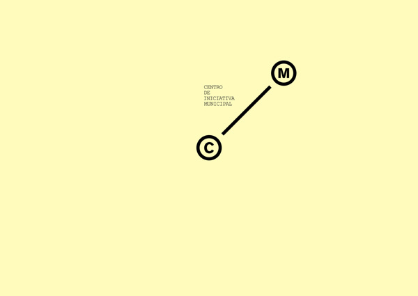 Centro de Iniciativa Municipal on Behance #marianofiore #black #identity #dinamic #logo #incubator #sublimacomunicacion