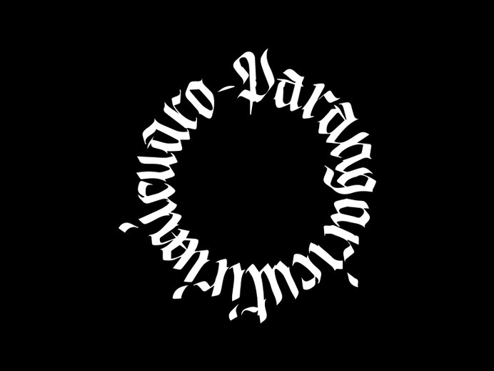 Calligraphy Practice #calligraphy #circle #mexico #spanish #type #typography