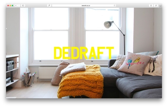 deDraft website launch — Build #sacv