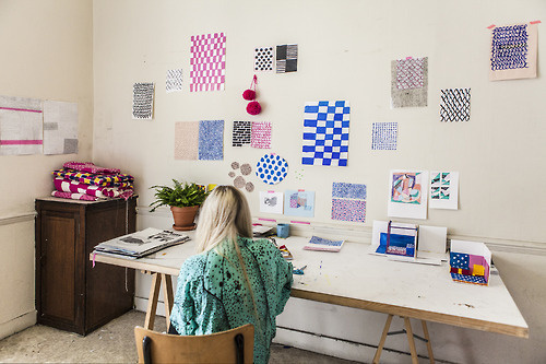 northmagneticpole:Sara Plantefève Castryck #room #workplace