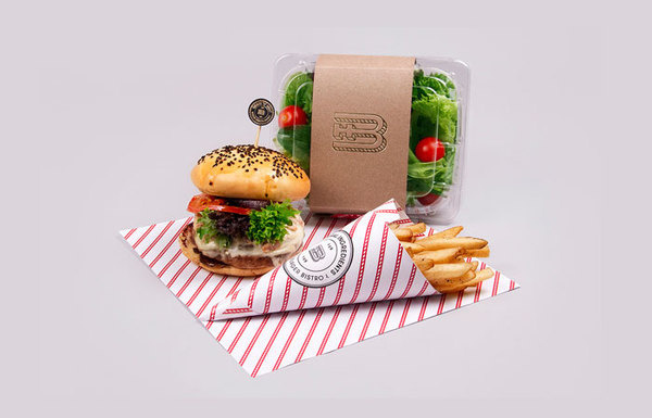 Bouch Burger Bistro #packaging