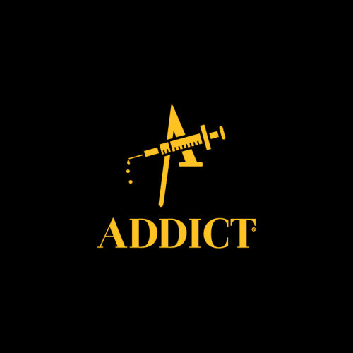 Addict Awards from The Award Winning Game #parody #logo #advertising