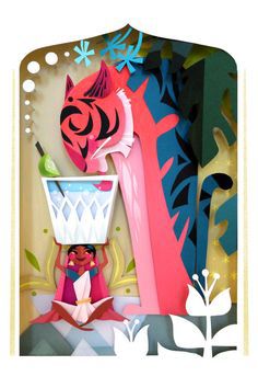Part of a series of pieces inspired by cocktails around the world! Did you know that the gin and tonic was invented in India by British soldiers?