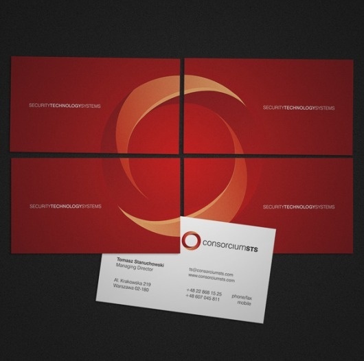 onestepcreative » Identity System for ConsorciumSTS #logomark #business #system #identity #cards