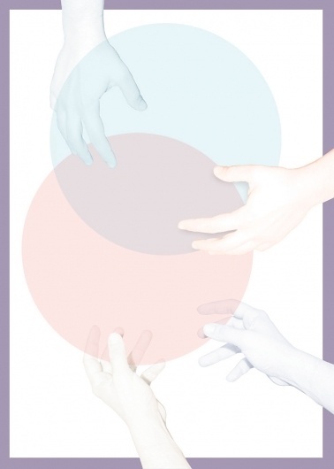 Dennis Andrianopoulos #print #design #graphic #shapes #geometric #together #hands