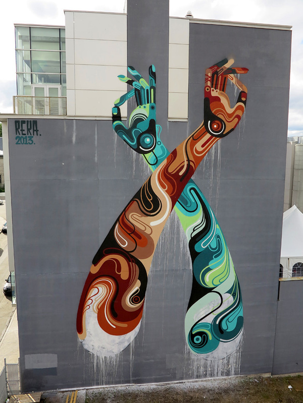Mural Festival - Montreal #reka #mural #art #one