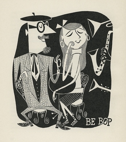 Mulligan Studios #first #jazz #of #design #book #the #cliff #illustration #langston #roberts #hughes