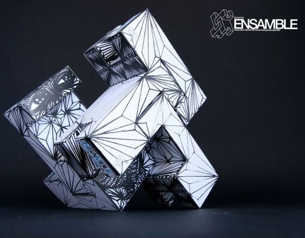 The Dog Lived, Proyecto Ensamble #cut #toys #lego #block #craft #building #art #proyecto #ensamble #paper