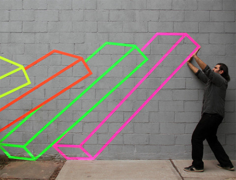 Aakash Nihalani | PICDIT #design #tape #art