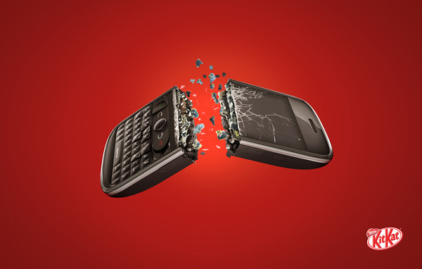 Kit Kat Smartphone #kit #kat #advertising