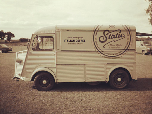 SK_StaticCoffee_07 #signage #logo #identity
