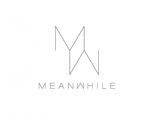 MEANWHILE #logo #identity #meanwhile