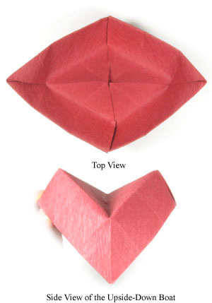 How to make an origami heart boat (http://www.origami-make.org/howto-origami-heart.php)
