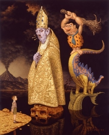 The Evolution of Superstition #acrylic #superstition #todd #of #the #schorr #evolution