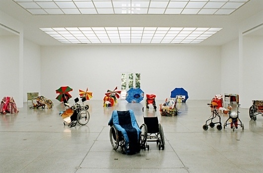 Artists — Isa Genzken — Images and clips — Hauser & Wirth #wheelchair #sculpture