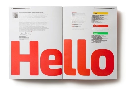 Design Work Life » Frost Design: Eye Out of Home Magazine #typography