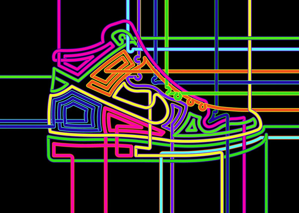 Steve Wilson Portfolio 2 Breed #illustration #neon