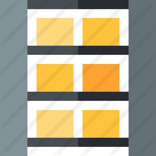 See more icon inspiration related to rack, shipping and delivery, ecommerce, drawers, drawer, archive, furniture, four and commerce on Flaticon.