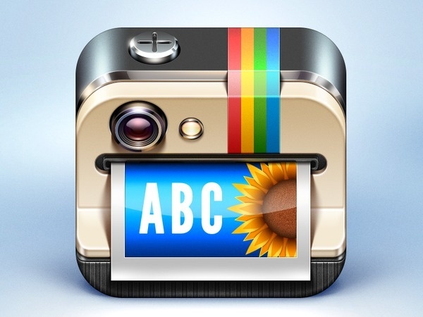 Overgram iPhone App Icon — Stage 3 #overgram #dribbble #icon #camera #design #over #iphone #app