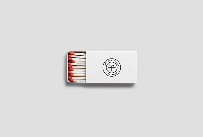 The Vox Populi by Sam Curtis #logo #circle #mark #symbol #box #matches