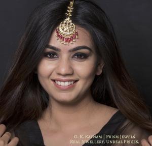 Maang Tika - gold diamond polki kundan meena jadau jewellery