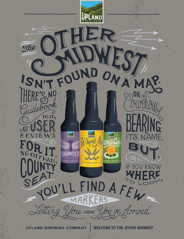 Young & Laramore Upland Brewing Co #brewery #craft #ad #beer