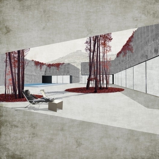 Hospedería en Herrera del Duque / TEd'A arquitectes | Plataforma Arquitectura #drawings #courtyards #architecture