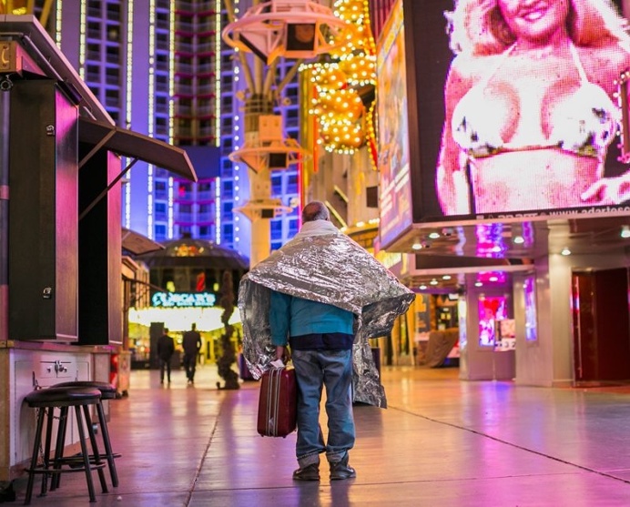 Insert Coins: Melancholy and Sad Reality of Las Vegas by Christian Lutz