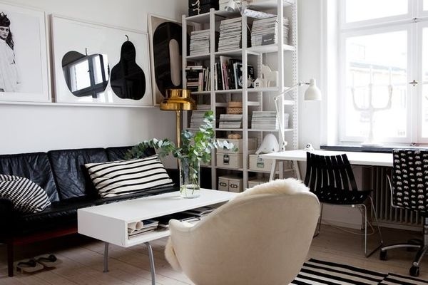 A home in Malmö, Sweden.Photo from the real estate agency Bolaget. #interior
