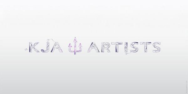 KJA ARTISTS by Buzzsgraphics #buzzsgraphics #lettering #kja #illustration #artists #art #style #typography
