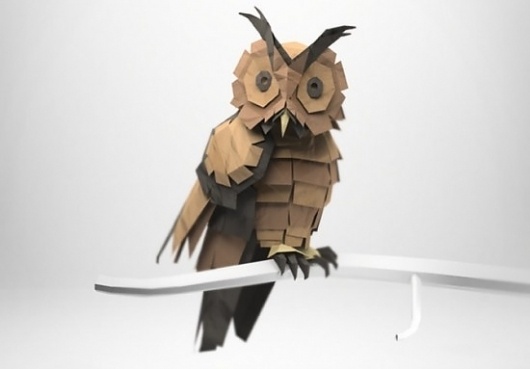 Jeremy Kool | Fubiz™ #brown #owl