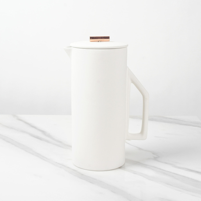 French Press – Yield #coffee #ceramic #copper #french #press