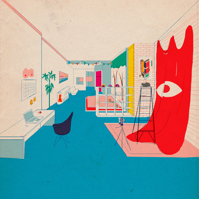 . #illustration #room