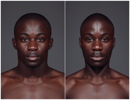 Symmetrical Portraits | Fubiz ™ #portraits #symmetrical