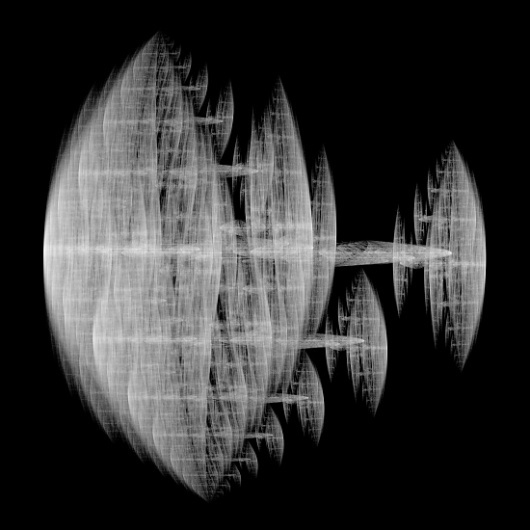 0001 project #abstract #white #print #fractal #black #0001project #poster #and