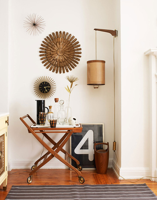 New York Stories. Styling: Marcus Hay. Photography: Kat Teutsch. #wood #wall #decorations