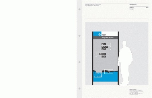 Lamosca . Aj. de Mataró #branding #guide #guidelines #corporate #style
