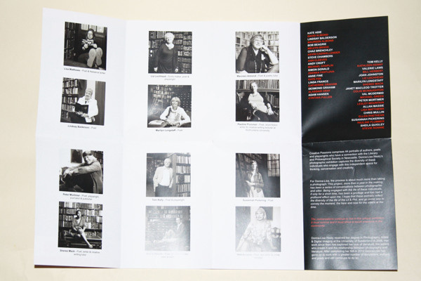 Creative Passions #fold #invite #invitation #museum #event #flyer #design #graphic #world #out #catalogue #photography #bedes #leaflet