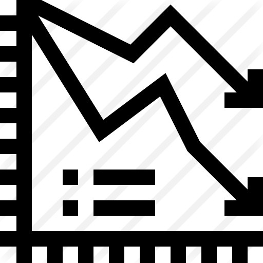 See more icon inspiration related to business and finance, line graphic, line chart, line graph, down, statistics and arrows on Flaticon.