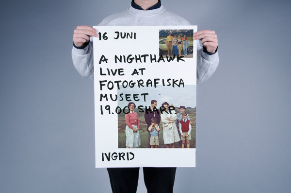 Nightwalk #poster #typography